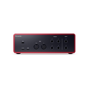 Focusrite 【予約商品・5月23日入荷予定】Scarlett 4i4 gen4 + OYAIDE製高品質USBケーブルセット(Type C to C 1.0m)(4in4out・USB-C オーディオインターフェイス)(フォーカスライト)(オヤイデ)【Cubase LE付属】 画像6