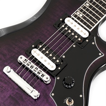 Gibson 【GIBSON×AQUBEストラッププレゼント】Victory Figured Top (Dark Purple Burst) 【S/N 216950242】 画像3