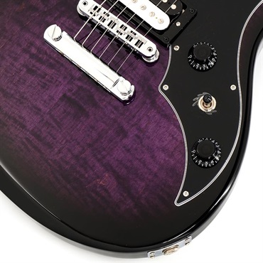 Gibson 【GIBSON×AQUBEストラッププレゼント】Victory Figured Top (Dark Purple Burst) 【S/N 216950242】 画像4
