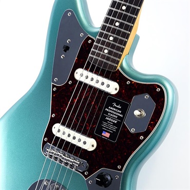 Fender USA American Professional Classic Jaguar (Faded Sherwood Green Metallic/Rosewood) 【The Spring Summer 2026 Campaign】 画像3