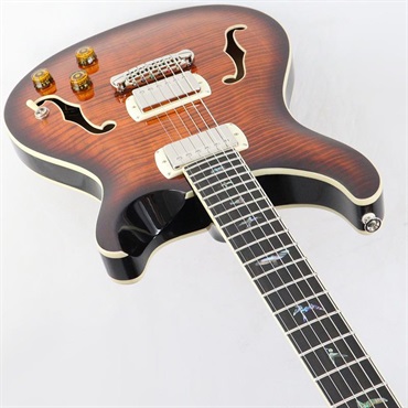 P.R.S. SE Hollowbody II Piezo (Orange Tiger Smokeburst) 【2025年生産品】 画像4