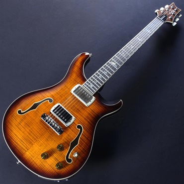 P.R.S. SE Hollowbody II Piezo (Orange Tiger Smokeburst) #CTCI04089【2025年生産品】 画像1