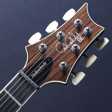 P.R.S. SE Hollowbody II Piezo (Orange Tiger Smokeburst) #CTCI04089【2025年生産品】 画像4