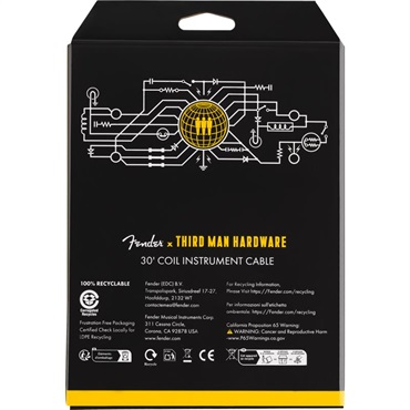 Fender USA 【夏のボーナスセール】 Fender x Third Man Hardware 30' Coil Cable [#0990573029] 画像2