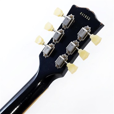 Gibson 【GIBSON×AQUBEストラッププレゼント】Murphy Lab 1958 Les Paul Standard Ebony Heavy Aged NH SN.841055 画像9