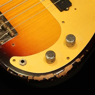 Fender Custom Shop 1958 Precision Bass Relic (Super Faded Aged Chocolate 3-Color Sunburst)【Fender ロゴ入りキャンピングチェアプレゼント】 画像4