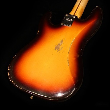 Fender Custom Shop 1958 Precision Bass Relic (Super Faded Aged Chocolate 3-Color Sunburst)【Fender ロゴ入りキャンピングチェアプレゼント】 画像7