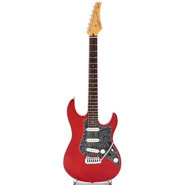 FUJIGEN USED 中古 EXPERT OS EOS-AL-R Front PU Seymour Duncan ANTIQUITY II Surfer Strat Modified (Trans Red) [SN. D090425] 画像1