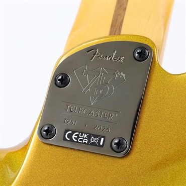 Fender USA 75th Anniversary American Ultra II Telecaster (Liquid Gold/Ebony) 【The Spring Summer 2026 Campaign】 画像6
