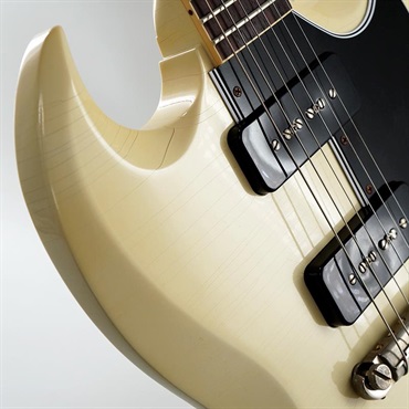 Gibson 【GIBSON×AQUBEストラッププレゼント】1963 SG Special Reissue Lightning Bar Murphy Lab Ultra Light Aged (Polaris White) 【S/N 504903】 画像8