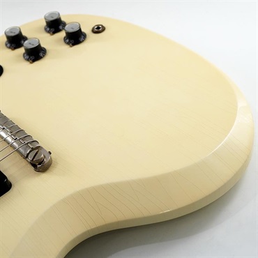 Gibson 【GIBSON×AQUBEストラッププレゼント】1963 SG Special Reissue Lightning Bar Murphy Lab Ultra Light Aged (Polaris White) 【S/N 504903】 画像10