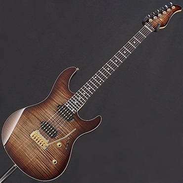 BLACK SMOKER USED 中古 FUTURA-S HH AAAA Flame Maple Top (Dark Brown Burst) [SN.25H31] ブラックスモーカー 画像2