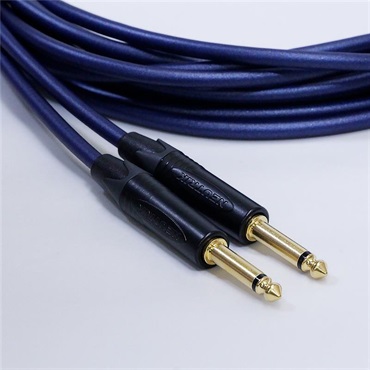 Noah’sark 【先取り大特価セール】PASSGO BLUE TS PHONE Cable (3.0m)(パスゴーブルー)(ラインケーブル/ギターケーブル/楽器用ケーブル)(Phone-Phone)(6.3(2極)-6.3(2極)， ｽﾄﾚｰﾄ-ｽﾄﾚｰﾄ)(日本製) 画像1