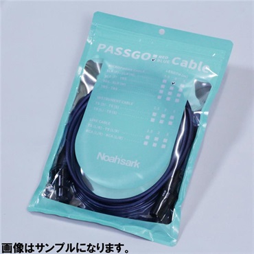 Noah’sark 【先取り大特価セール】PASSGO BLUE TS PHONE Cable (3.0m)(パスゴーブルー)(ラインケーブル/ギターケーブル/楽器用ケーブル)(Phone-Phone)(6.3(2極)-6.3(2極)， ｽﾄﾚｰﾄ-ｽﾄﾚｰﾄ)(日本製) 画像4