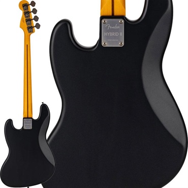 Fender Made in Japan 【12月以降入荷予定、ご予約受付中】 Hybrid II 2026 Collection Jazz Bass Satin Metallic (Matte Phantom Black/Rosewood) 画像1
