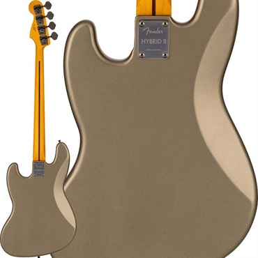 Fender Made in Japan Hybrid II 2026 Collection Jazz Bass Satin Metallic (Matte Champagne Mirage/Rosewood) 画像1