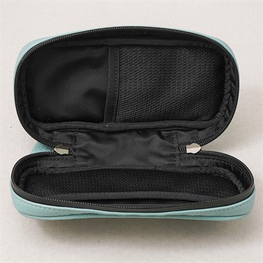 AQUBE MUSIC PRODUCTS 【ギター・ベース小物用 国産本革ポーチ】Leather Utility Pouch / Oblong・AQUA BLUE 画像3