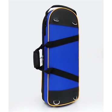 MB マーカス・ボナ / MB01 (ロイヤルブルー/イエローライン) シングル トランペット用 ケース (バックパック タイプ) (カスタマイズモデル) 画像1