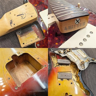 Fender USA VINTAGE Jazzmaster '64 Clay Dot Sunburst/R 画像6