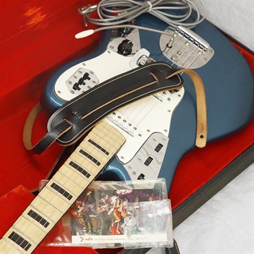 Fender USA VINTAGE Jaguar '71 Laminate Maple Fingerboard w/Black Block & Binding LakePlacidBlue/M 画像4