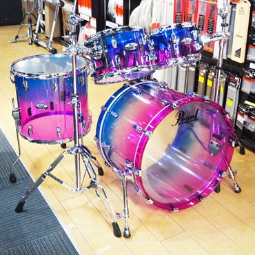 Pearl CRB524P/C #734 [CRYSTAL BEAT 4pc Drum Shell Pack / Cotton Candy Fade] [ユニバーサルクランプ付属]【Pearl80周年/2026年限定カラー】 画像1