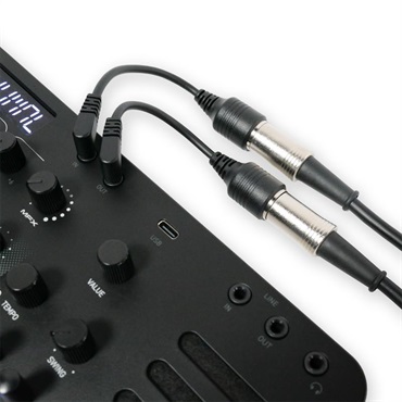 SONICWARE (予約商品・7月以降入荷予定)3.5mm TRS - MIDI変換アダプター (2個入り、Type A、メス) (ソニックウェア) 代引不可 画像2