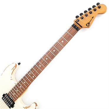 Charvel USED 中古 Pro-Mod Relic San Dimas Style 1 HH FR Pau Ferro Fingerboard Weathered White[SN. CTI F053156] 画像4