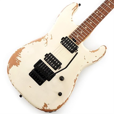 Charvel USED 中古 Pro-Mod Relic San Dimas Style 1 HH FR Pau Ferro Fingerboard Weathered White[SN. CTI F053156] 画像6