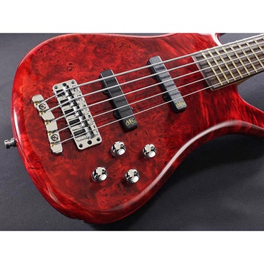 Warwick Pro Series Streamer LX 5st Birdseye Poplar Top (Dark Bleached Red TP HP) [Ikebe 50th Anniversary Special Edition] #013953 画像4