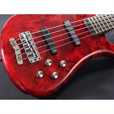 Warwick Pro Series Streamer LX 5st Birdseye Poplar Top (Dark Bleached Red TP HP) [Ikebe 50th Anniversary Special Edition] #013968 画像4