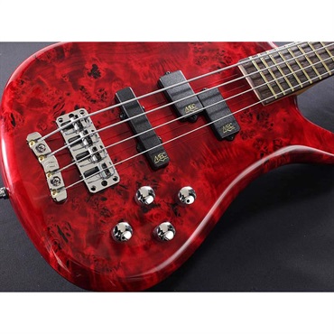Warwick Pro Series Streamer LX 4st Birdseye Poplar Top (Dark Bleached Red TP HP) [Ikebe 50th Anniversary Special Edition] #013941 画像4