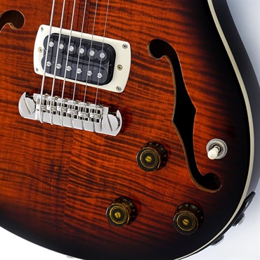 P.R.S. SE Ed Sheeran Hollowbody I Piezo Baritone (Orange Tiger Smokeburst) SN.CTII016223 2026年生産品 画像4
