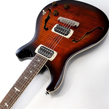 P.R.S. SE Ed Sheeran Hollowbody I Piezo Baritone (Orange Tiger Smokeburst) SN.CTII016223 2026年生産品 画像5