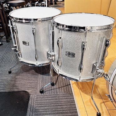 YAMAHA 【ヤマハアブソルートドラムショップ限定キャンペーン対象品！】Recording Custom 6pc Drum Set - シルバースパークル[22BD.8TT.10TT.12TT.14FT.16FT] 画像6