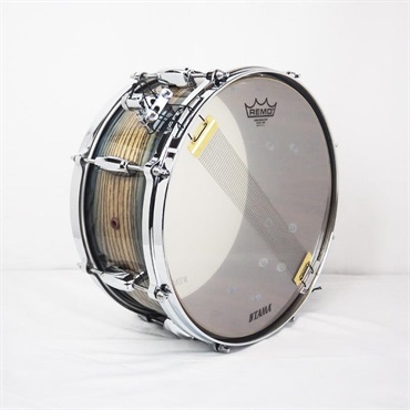 TAMA TWS1465A-IJB [STAR Walnut 14×6.5 Snare Drum - Indigo Japanese Sen Burst 【Made in Japan] 画像6