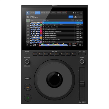 AlphaTheta CDJ-1500X TWINセット 【今ならAlphaThetaロゴ入りType C/A USBメモリースティック（USB3.0対応 128GB）プレゼント】(アルファシータ) 画像5