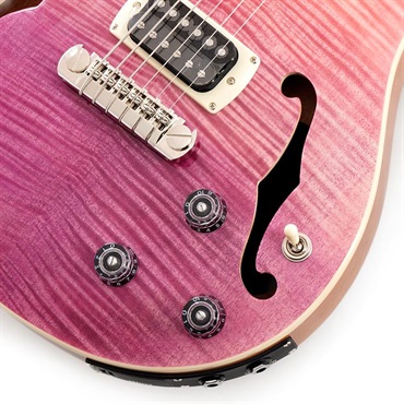 P.R.S. SE Ed Sheeran [Flat Back Hollowbody I ?Baritone Piezo] (Pink Ombre) SN. CTI I019609【2026年生産品】 画像4