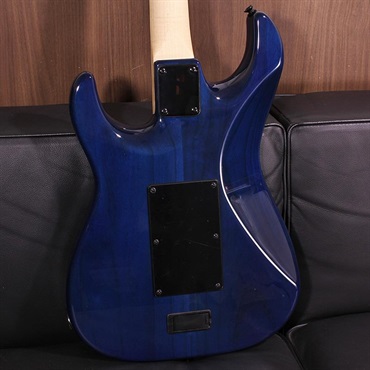 JAMES TYLER Studio Elite Quilted Maple Top Transparent Royal Blue SN. 26419 画像6