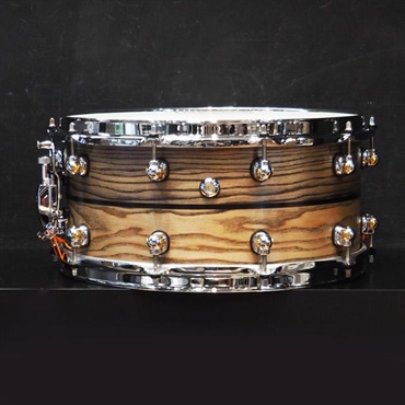 Pearl USED 中古 MCCA1465S/C?#1010 Music City Custom -USA Solid Ash Shell Snare Drums 14×6.5 [Hand-rubbed Two Tone Ash w/Ebony Inlay] 画像1
