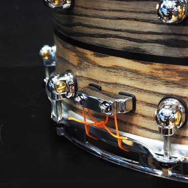 Pearl USED 中古 MCCA1465S/C?#1010 Music City Custom -USA Solid Ash Shell Snare Drums 14×6.5 [Hand-rubbed Two Tone Ash w/Ebony Inlay] 画像6
