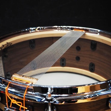 Pearl USED 中古 MCCW1465S/C #1008 Music City Custom -USA Solid Walnut Shell Snare Drums 14×6.5 [Quartersawn Sycamore Chevron with Ebony Borders] 画像7
