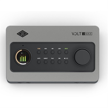 Universal Audio Volt2 Max - ユニバーサルオーディオ オーディオインターフェイス USB typeC搭載 10in 4out DSP内蔵 ループバック搭載 デジタル制御プリアンプ コンプレッサー内蔵 32bit 192kHz ADAT搭載 Volt2Max 画像1