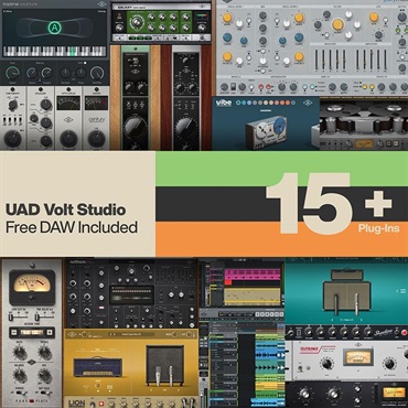 Universal Audio [予約商品・10月30日発売予定] Volt4 Max - ユニバーサルオーディオ オーディオインターフェイス USB typeC搭載 12in/6out DSP内蔵 ループバック搭載 デジタル制御プリアンプ コンプレッサー内蔵 32bit/192kHz ADAT搭載 Volt4Max 画像4