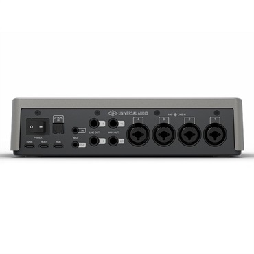 Universal Audio Volt4P Max - ユニバーサルオーディオ オーディオインターフェイス USB typeC搭載 12in/6out DSP内蔵 ループバック搭載 デジタル制御プリアンプ コンプレッサー内蔵 32bit/192kHz ADAT搭載 Volt4PMax 画像3