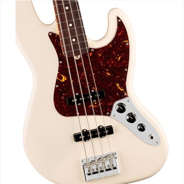 Fender USA American Professional Jazz Bass (Olympic White/Rosewood) 【2026 Model 購入先着キャンペーン】 画像2